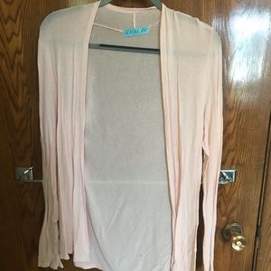 Pink cardigan